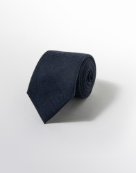 Patrick Hellmann Collection Charcoal Tie 100% Wool thumbnail